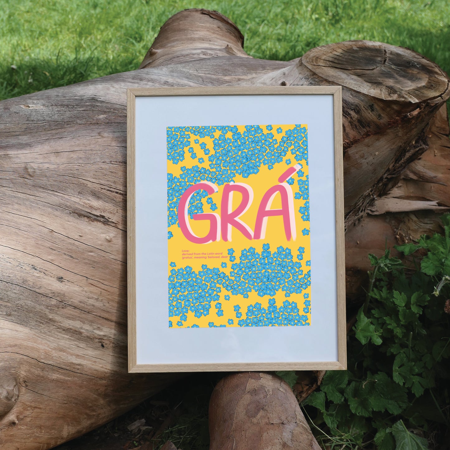 A4 Art Print 'Grá'