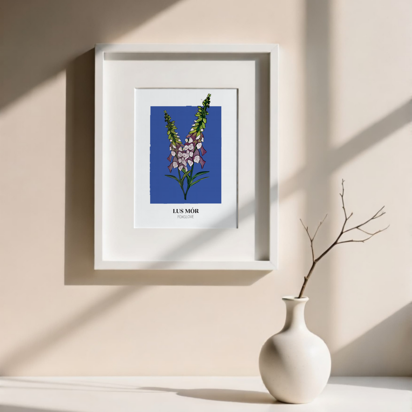 Floral Print 'Foxglove'