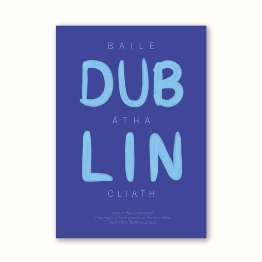 A4 Art Print 'Dublin'