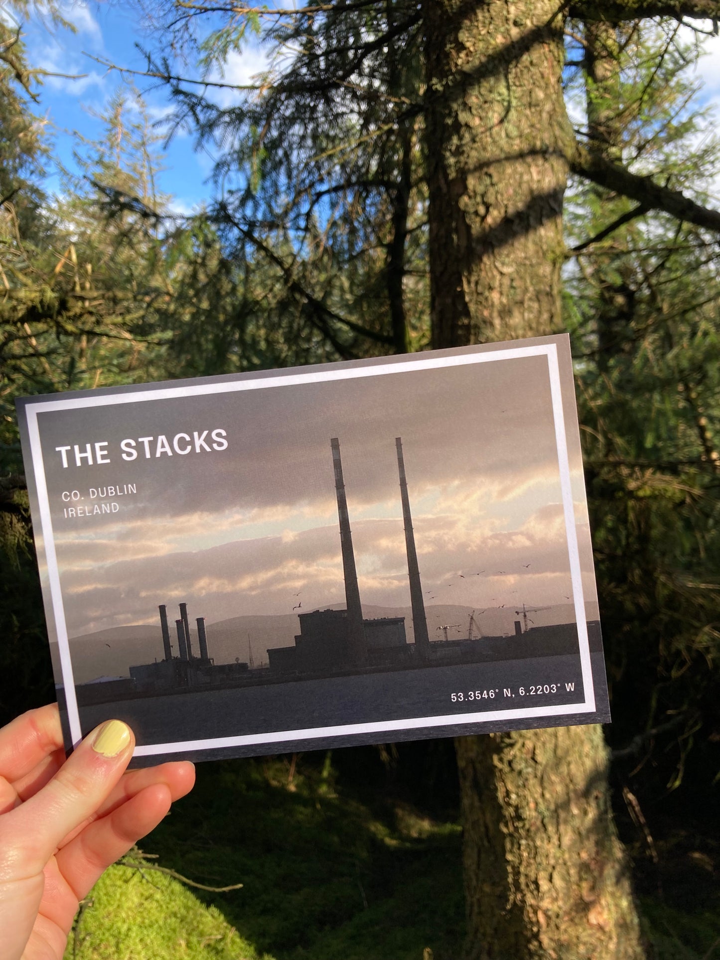 Keepsake Print | The Stacks at sunset (A5)