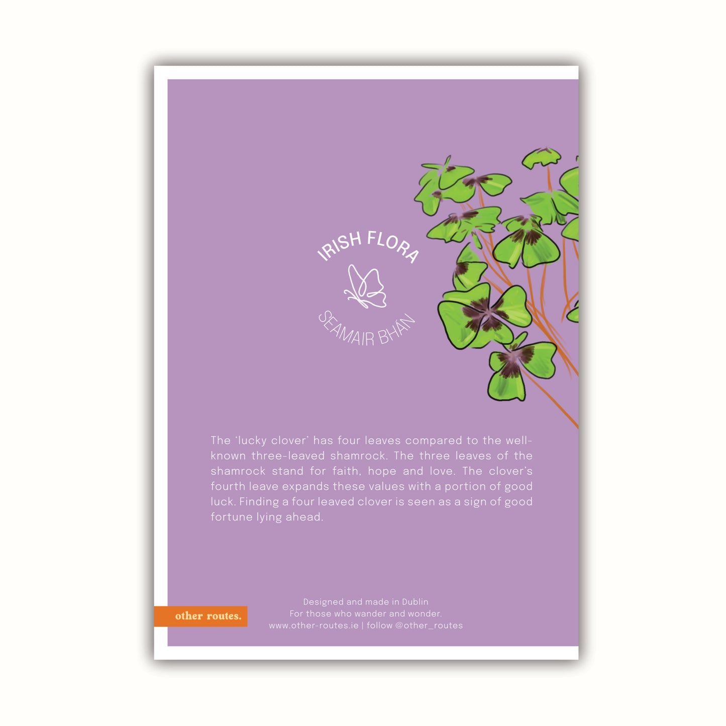 'Purple Clover': Happy Birthday