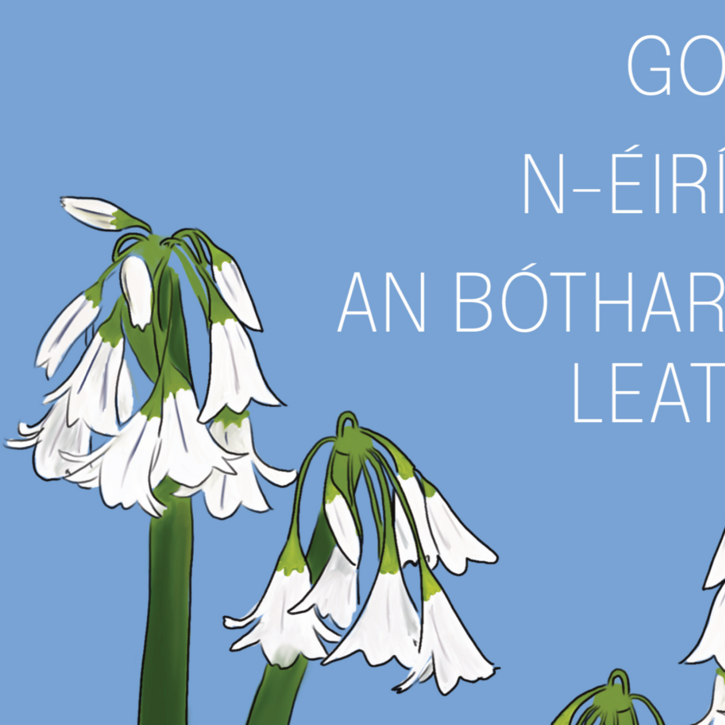 Greeting Card 'Wild Garlic' - Good Luck