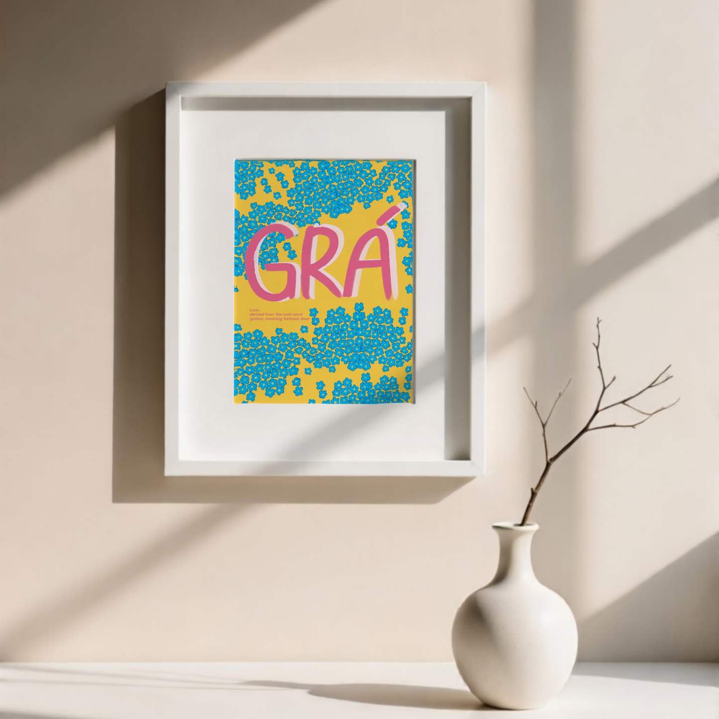 A4 Art Print 'Grá'