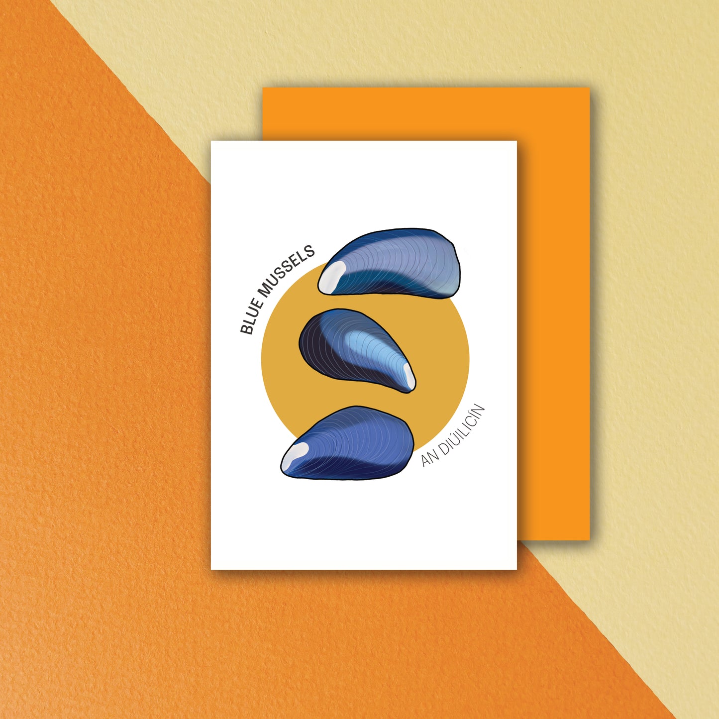 Greeting Card 'Blue Mussels'